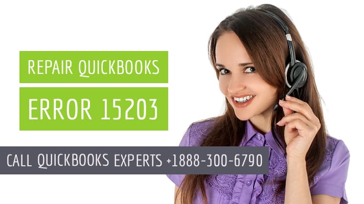 quickbooks error 15203
