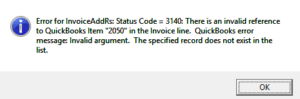 Read more about the article QuickBooks Error 3140