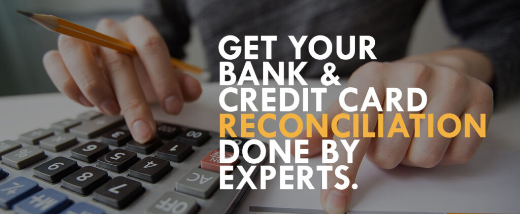 Reconcile bank account & credit card transactions