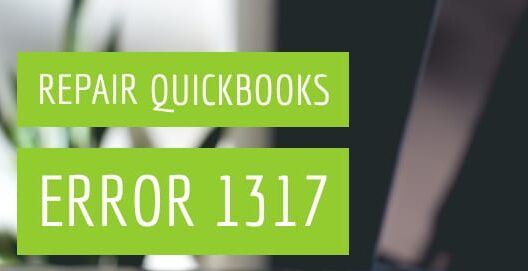 quickbooks error 1317