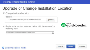 QB desktop Installation