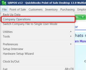 Restore quickbooks pos company file