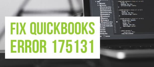 quickbooks error 175131
