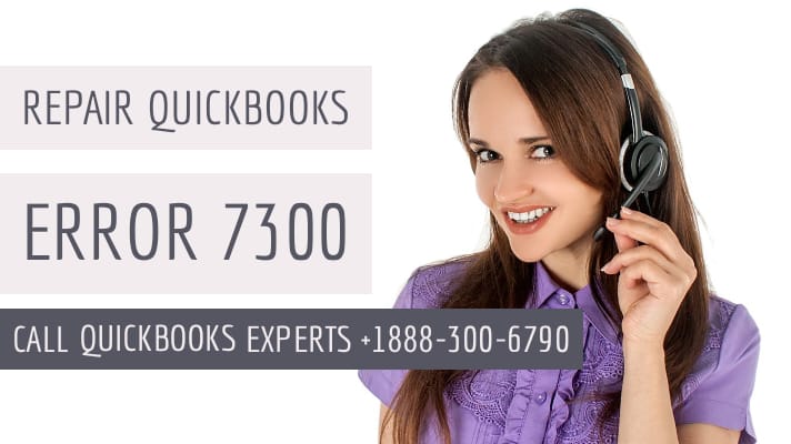 quickbooks error 7300