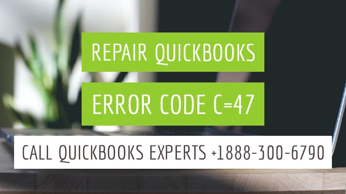 quickbooks error code c=47