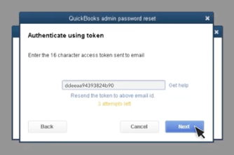 quickbooks password reset tool stopped working