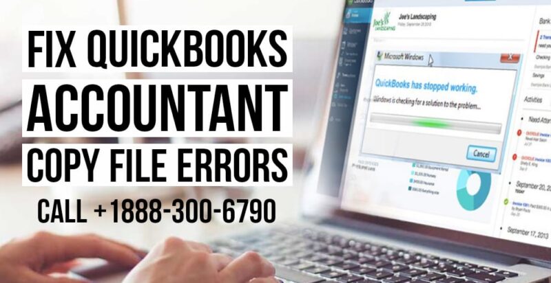 QuickBooks Accountant's Copy Error