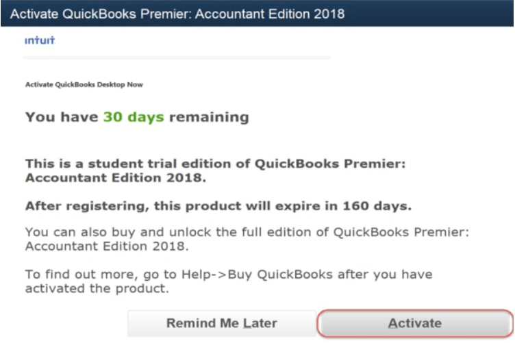 Get QuickBooks Desktop Free Trial link for 30 days