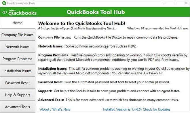 QuickBooks Update Service Error