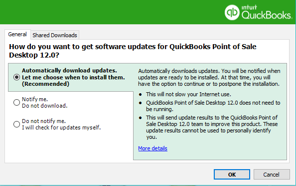 QuickBooks POS Update