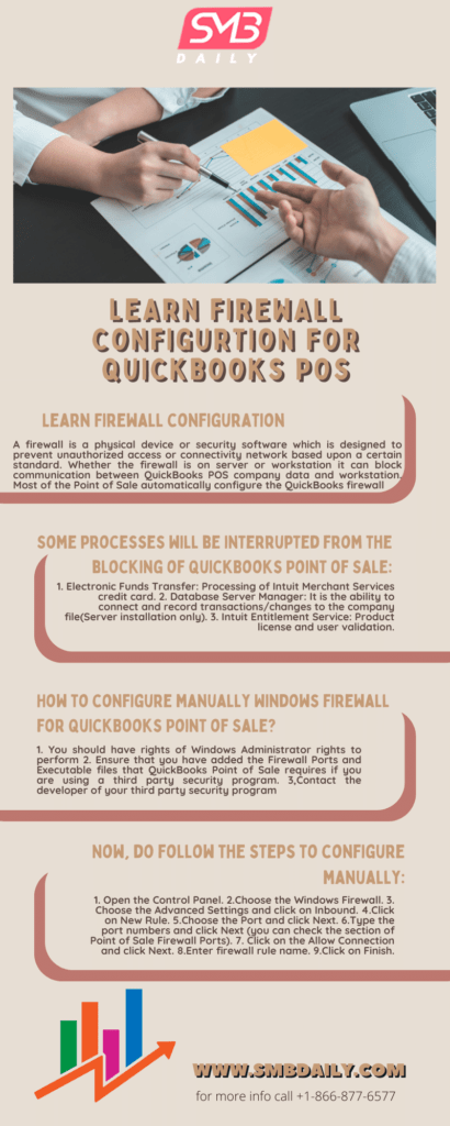 Firewall configuration for QuickBooks Point of Sale