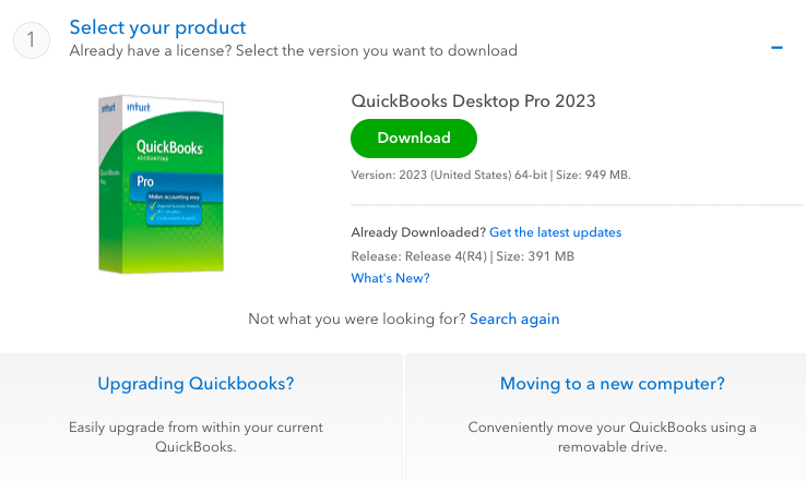 QuickBooks Desktop 2023