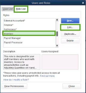 create and manage users and their roles in QuickBooks desktop enterprise.