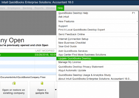 update quickbooks desktop