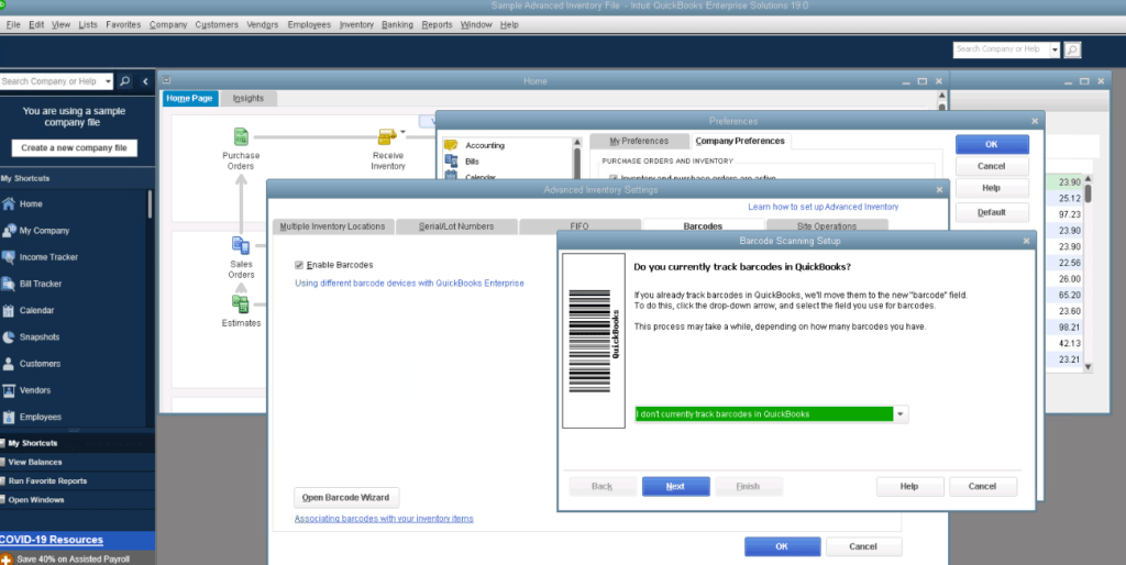 QuickBooks Desktop Inventory Management